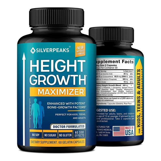 Hgh Precursor De Hormona De Crecimiento 60 Capsulas
