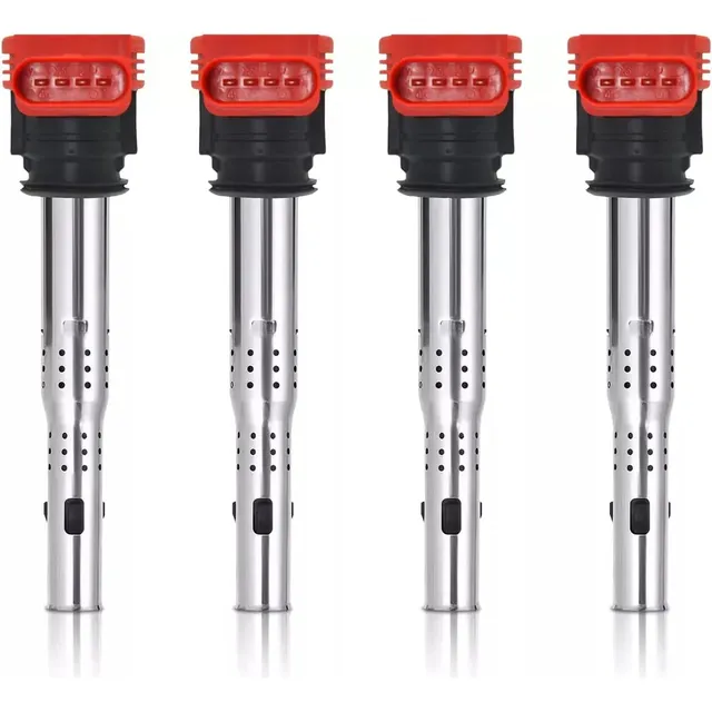 4 Bobinas Roja Gti Gli Cupra Fr Seat Audi A3 A4 Tt 1.8 20v T