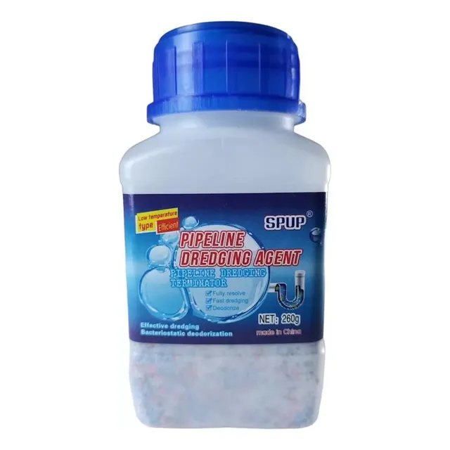 Destapador De Cañerias Granulado 260gr Efectivo