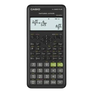 Calculadora Casio Fx350es Plus Segunda Generación Color Negro