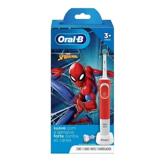 Escova Elétrica Dental Oral-b Vitality Spider-man 1 Unidade Escova Elétrica Dental Oral-b Vitality Spider-man 1 Unidade