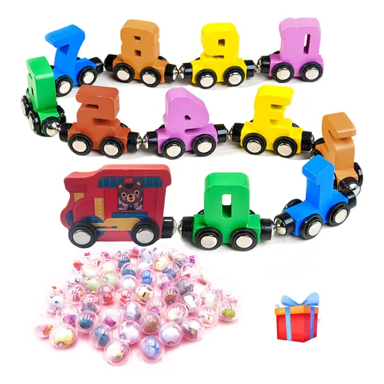 Juego Didactico Tren Madera Digital Magnetico Desarrollo Del