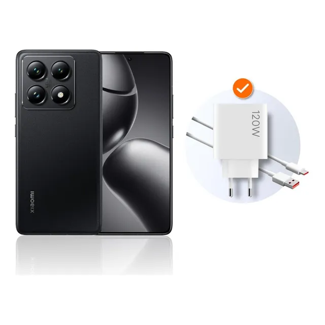 Celular Xiaomi 14T Pro Black 12 GB RAM 512 GB ROM