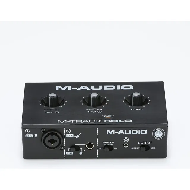 Interfaz De Audio M-audio M-track Solo 