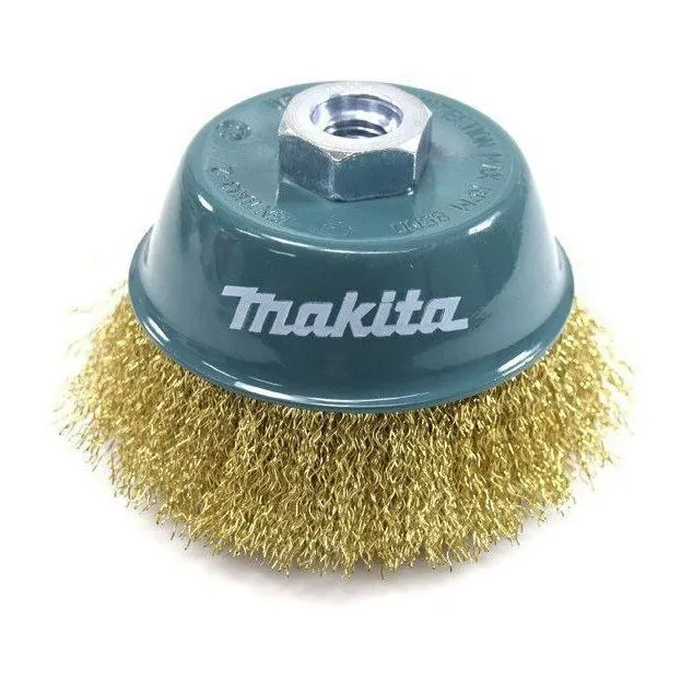Escova De Aço Com Fio Ondulado Makita M14  100mm D-55376
