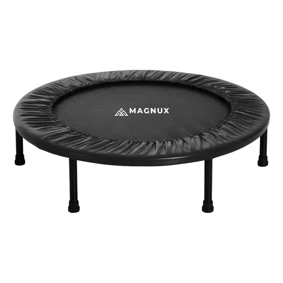Trampolin Salta Brincolin Aeróbico 91cm Magnux Color Negro