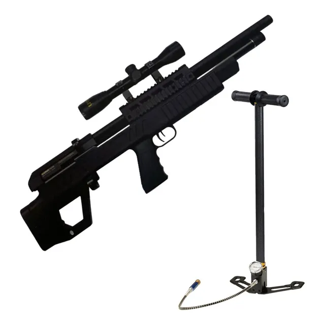 Kit Rifle Pcp Beeman Commodore Cal. 5.5 + Bomba