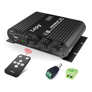 Amplificador 2.1 Hifi Stereo Subwoofer Con Bluetooth/ Remoto Amplificador 2.1 Hifi Stereo Subwoofer Con Bluetooth/ Remoto