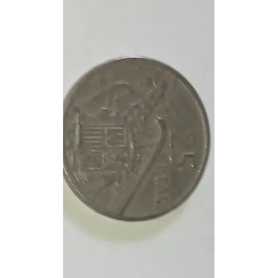 Moneda 25 Pesetas Franco 1957