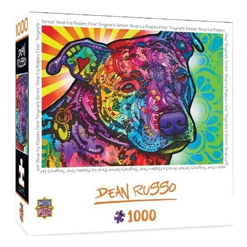 Rompecabezas Puzzle 1000 Perro Dean Russo Masterpieces