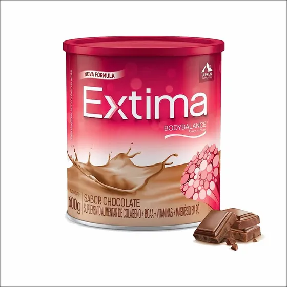 Extima Sabor Chocolate - Contém 01 Lata Com 600g