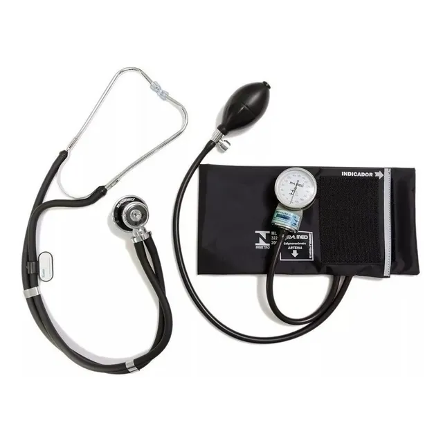 Kit Esfigmomanômetro + Estetoscopio Rappaport Pa Med Cores