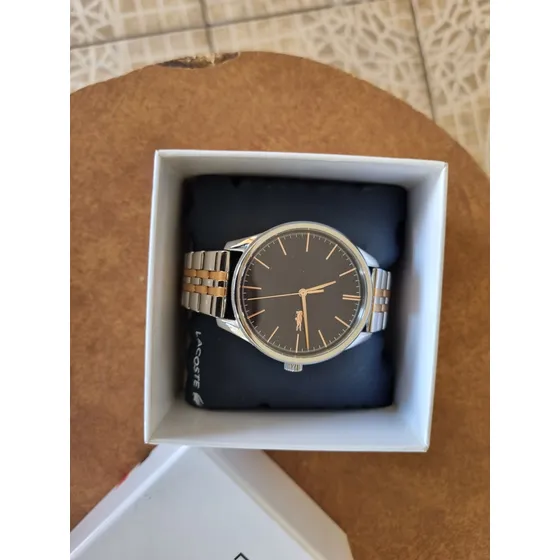 Reloj Lacoste Hombre Analógico 2001208 Blanco Acero