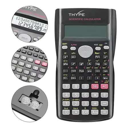 Calculadora Científica THYPE TH-8300 240 Funções 12 Dígitos Engenharia
