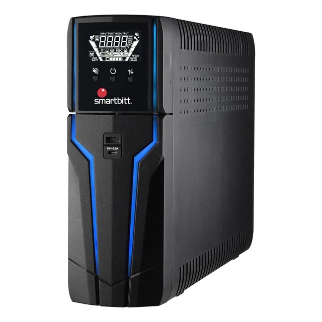 No Break Interactivo Smartbitt Gamer Sbnb1800g 1800va/900w Negro