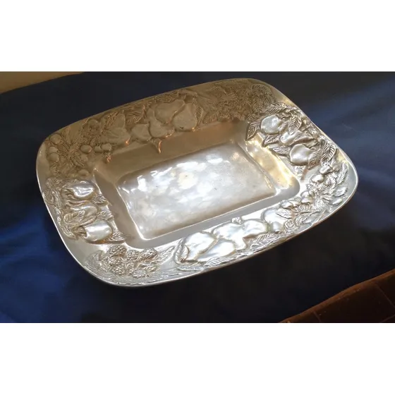 Bandeja De Pewter (macizo)