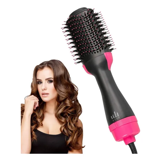 Escova Secadora Alisadora Modeladora Profissional
