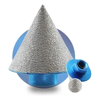 Broca CĂŽnica Chanfro Diamante M14 Esmerilhadeira Porcelanato Broca CĂŽnica Chanfro Diamante M14 Esmerilhadeira Porcelanato