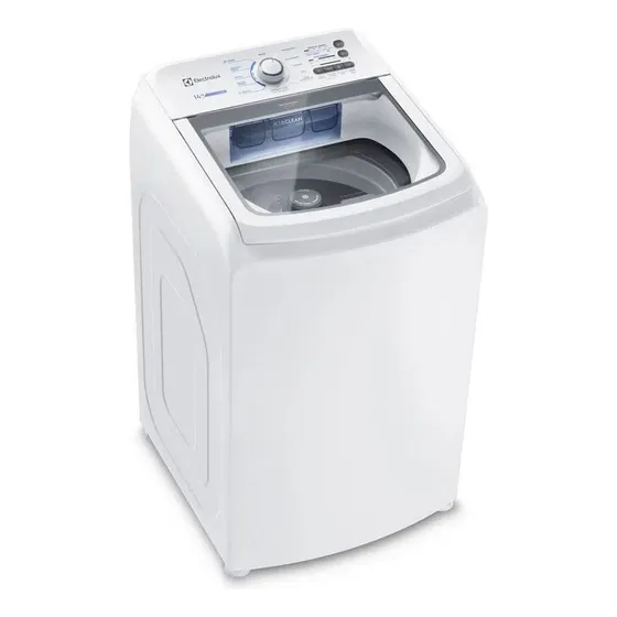 Máquina de Lavar Electrolux 14kg Branca Essential Care com Cesto Inox e Jet&Clean LED14 127V
