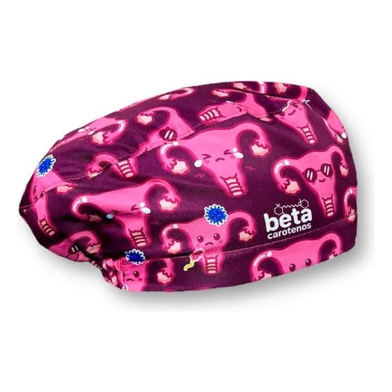 Gorro Quirurgico Diseños Estampados Modelo Para Mujer
