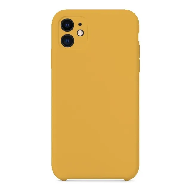 Capa Capinha Aveludada Para iPhone 11 C/ Protetor De Câmera