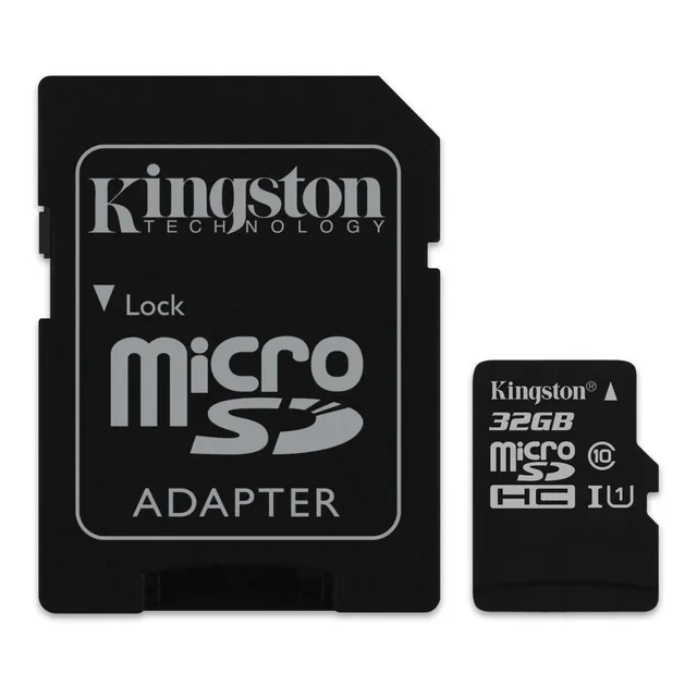 TARJETA DE MEMORIA KINGSTON SDCS CANVAS SELECT PLUS CON ADAPTADOR SD 32GB