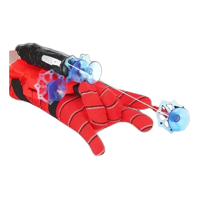 Guante Lanza Dardos Spiderman Hombre Araña Para Niños Avg100