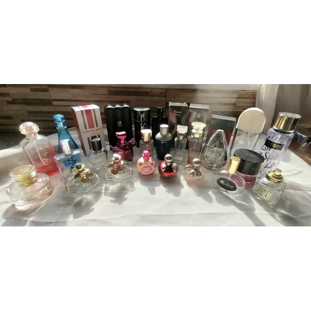 Colecc Frascos De Perfume Lote X 30 Original Imp Y Nac