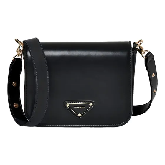 Bolsa Feminina Via Marte Tiracolo Pequena Preto
