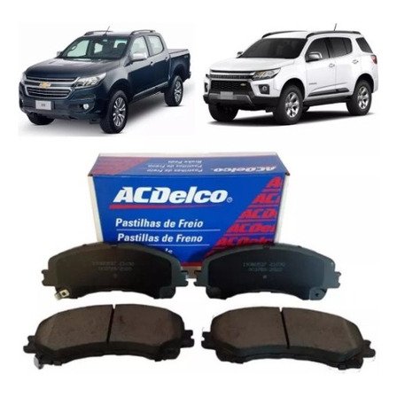 Pastilhas Freio Dianteiro S10/trailblazer 17/22 Acdelco 1938 Pastilhas Freio Dianteiro S10/trailblazer 17/22 Acdelco 1938