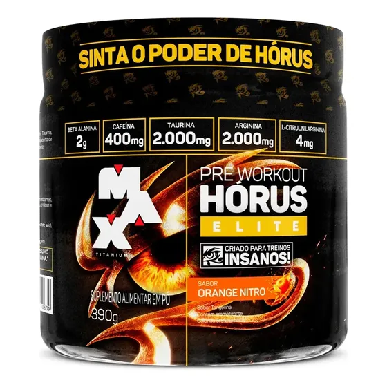 Suplemento En Pó Max Titanium Pré Treino