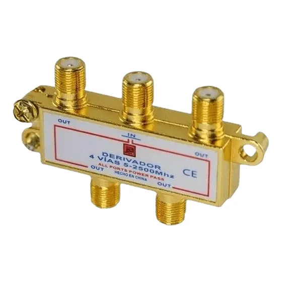 Derivador Splitter Señal Antena Tv 4 Vias 5-2500mhz Ja