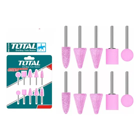 Accesorios Para Mini Torno 10 Piezas Total Takb1012 Lachispa