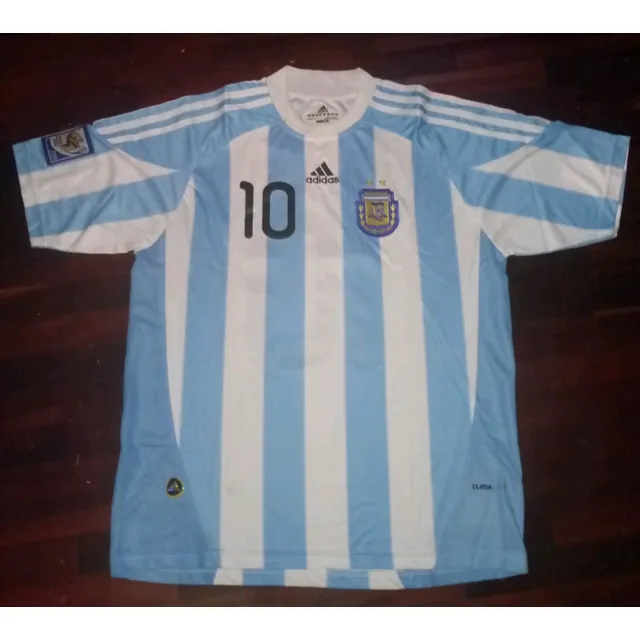 Camisa Messi Argentina Mundial South África 2010