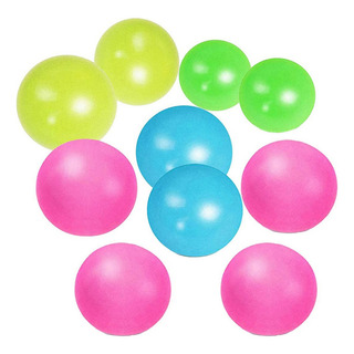 10 Bolas De Pared Adhesivas Fluorescentes Bolas De Techo 10 Bolas De Pared Adhesivas Fluorescentes Bolas De Techo