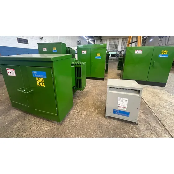 Transformador Pad Mouted 1500 Kva - Color Verde