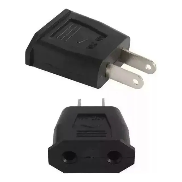 Clavija Convertidor Adaptador Europea A Americano 1 Pieza