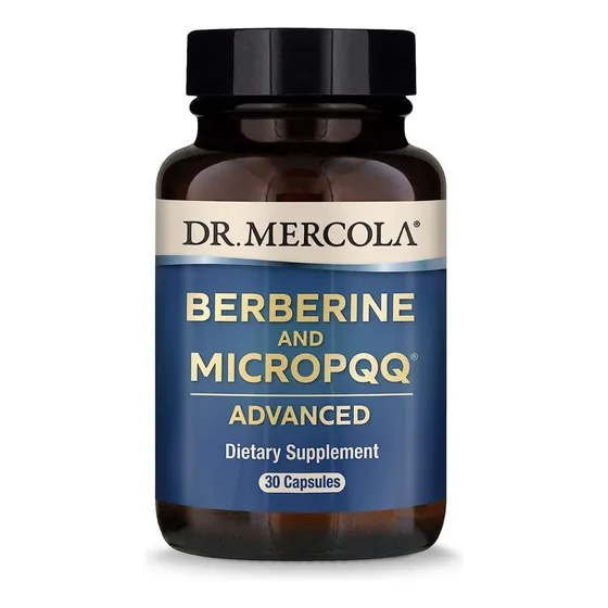Dr Mercola Berberina Y Micropqq 30ct Sabor Sin Sabor