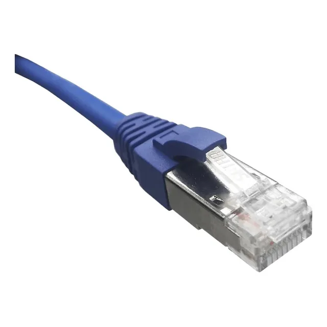 Satra 0103090504 - Patch Cord S/ftp Cat6a Lszh 5m, Azul