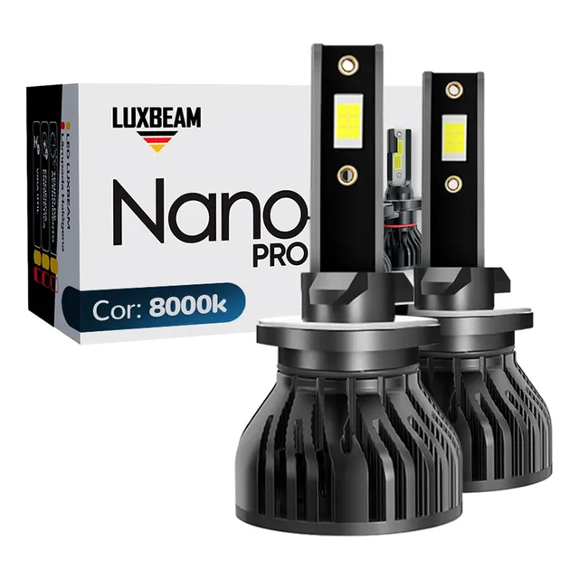 Par Lâmpada Nano Pro Super Led H27 Csp3570 50w 8000k Luxbeam
