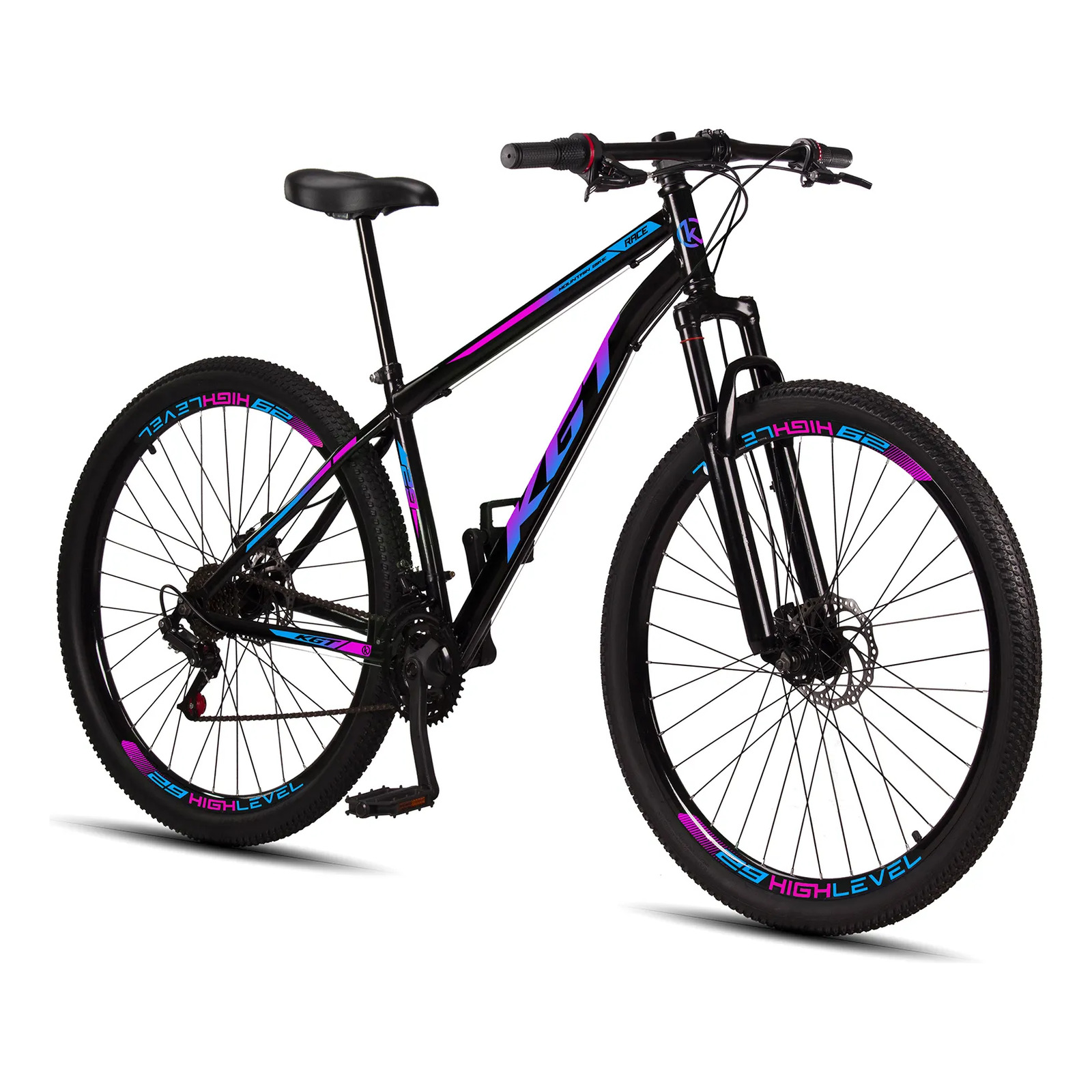Bicicleta aro 29 com suspensao e freios a disco