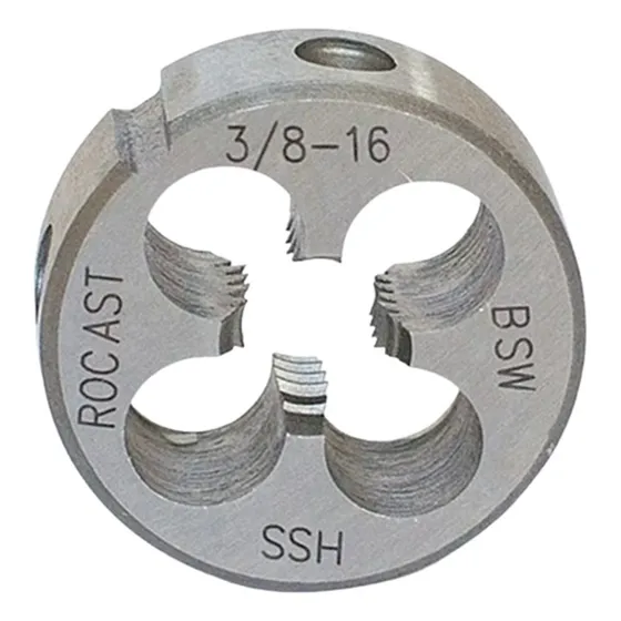 Cossinete (tarracha) Hss 3/8 - 16 Bsw Rocast
