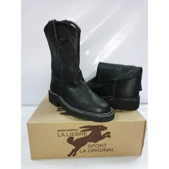 Bota De Cuero Hombre La Liebre Original