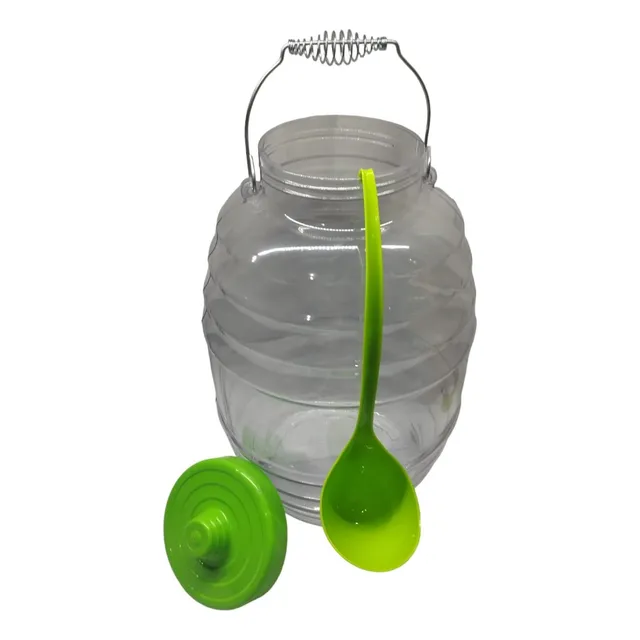 Vitrolero Barril P/agua Frescas Cap. 20 Lt C/asa + Cucharon