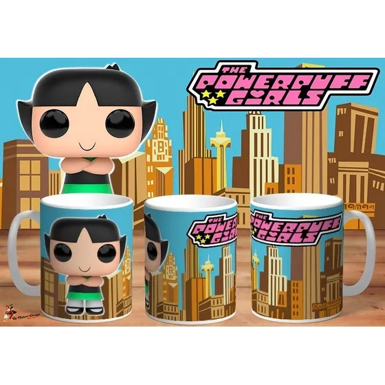 Taza Chicas Super Poderosas Bellota Funko Art