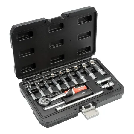 Juego De Dados [] 1/4 23 Piezas - Yato Yt-14451 Maleta