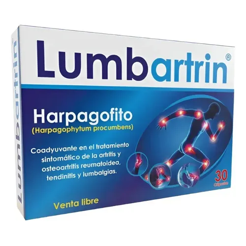Lumbartrin Harpagofito 30 Cápsulas Apoyo Articular Muscular | Cuotas sin  interés