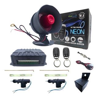 Kit Alarma Automovil Black Hunter + 2 Actuador + 1 Relevador Kit Alarma Automovil Black Hunter + 2 Actuador + 1 Relevador