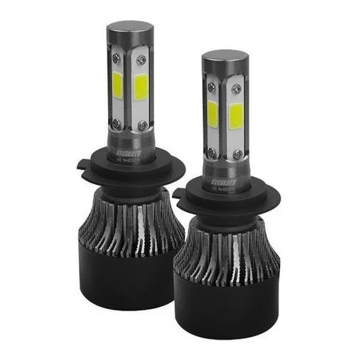 Luces Led Bombillo 4 Caras H1 H3 H7 H11 9005 20000 Lum Tiend