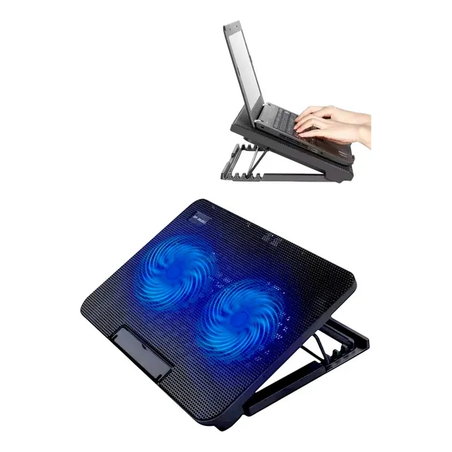 Base Ventilador Notebook Base Cooler Notebook Mesa Enfriador